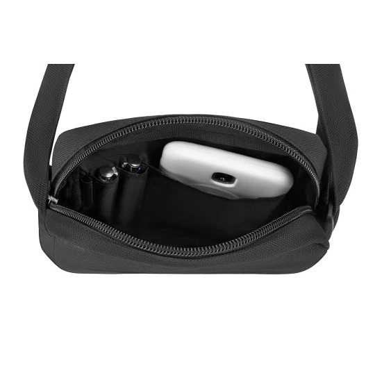 Vīriešu melna rokassomiņa Danny ZG52