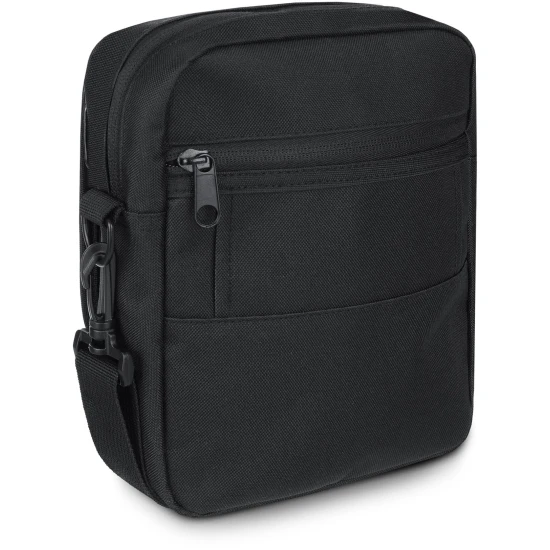 Vīriešu melna rokassomiņa Detric ZG707