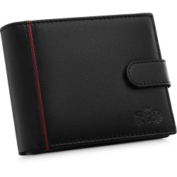 Melns ādas maks Rebel