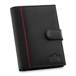 Pinigne ādas melns Gaser