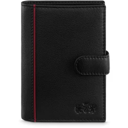 Pinigne ādas melns Gaser