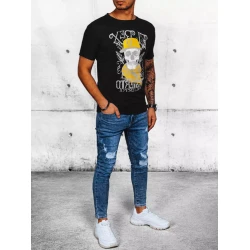 Melns Kiral T-krekls