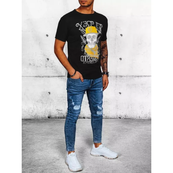 Melns Kiral T-krekls RX5091