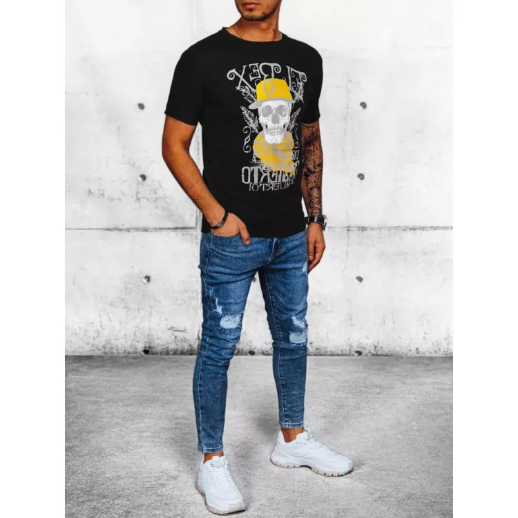 Melns Kiral T-krekls RX5091