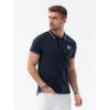 Tumši zils polo krekls Karol V5 S1635