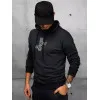 Melns sporta komplekts Silent AX0677