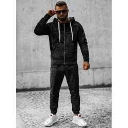 Melns velūra komplekts vīriešiem Omilo