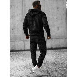 Melns velūra komplekts vīriešiem Omilo