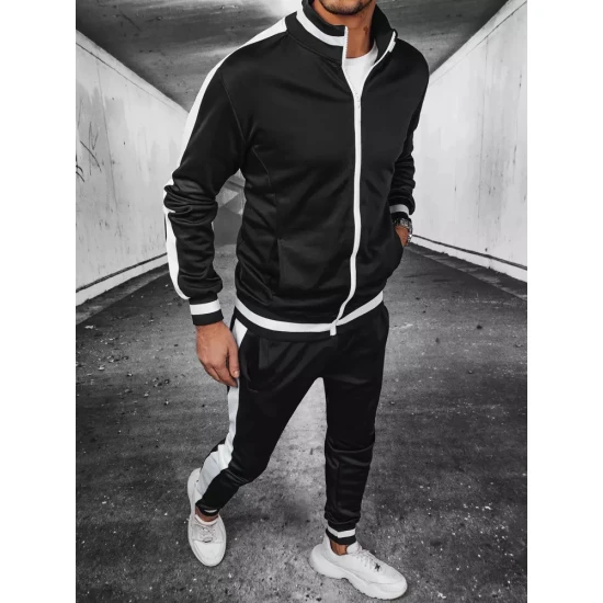 Gialer vīriešu treniņtērps melnā krāsā JS/8C99/3