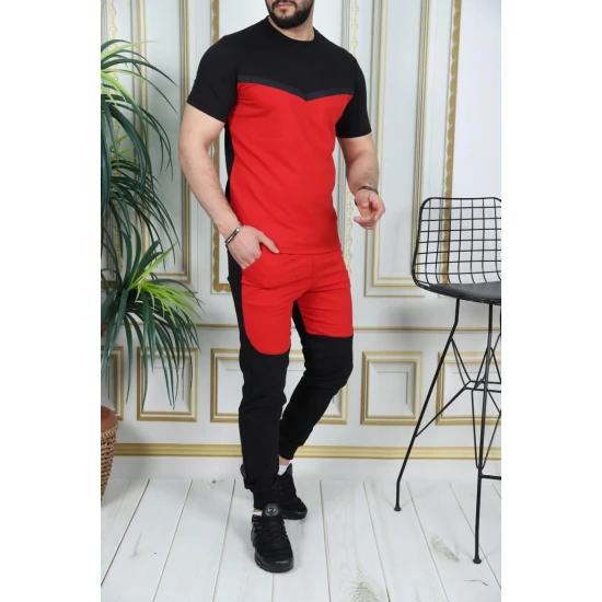 Sporta kostīms melns - sarkans Karter PK3010 Premium