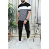Sporta kostīms melns - tumši pelēks Rader PK3011 Premium