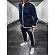 Tumši zils vīriešu sporta komplekts Gialer JS/8C99/25