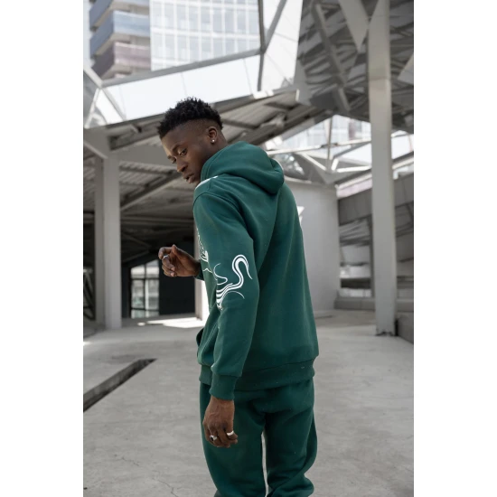 Vīriešu zaļais treniņtērps Road Trip PK3018 Premium