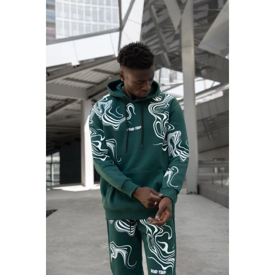 Vīriešu zaļais treniņtērps Road Trip PK3018 Premium