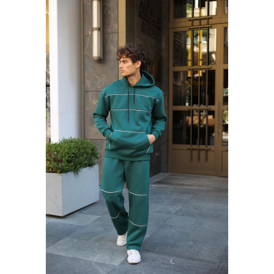 Vīriešu zaļš treniņtērps PK3017 Premium