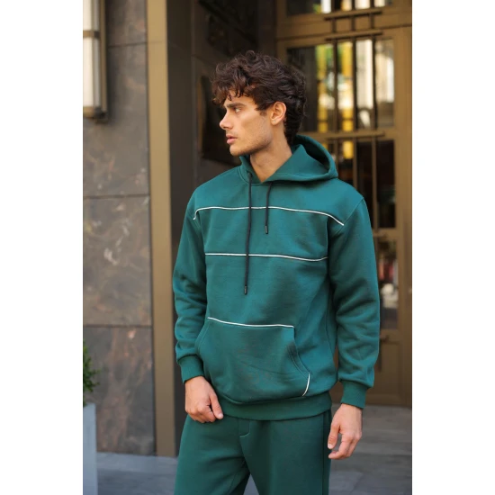 Vīriešu zaļš treniņtērps PK3017 Premium