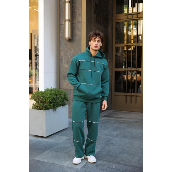 Vīriešu zaļš treniņtērps PK3017 Premium