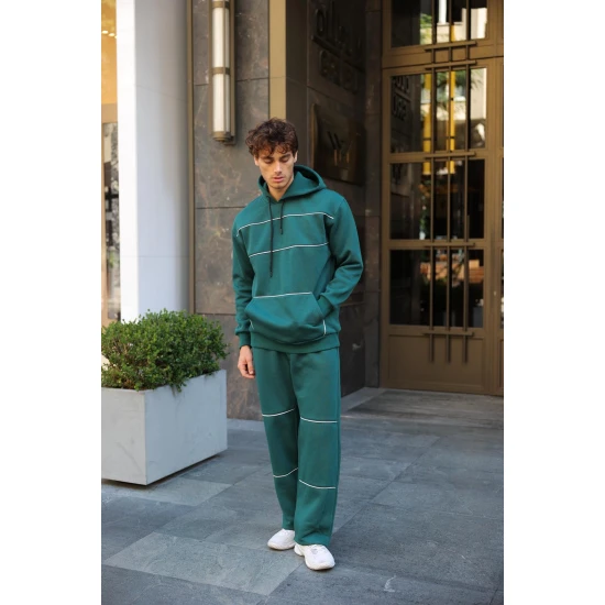 Vīriešu zaļš treniņtērps PK3017 Premium