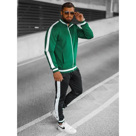 Sarkanas krāsas vīriešu sporta komplekts Gialer JS/8C99/18