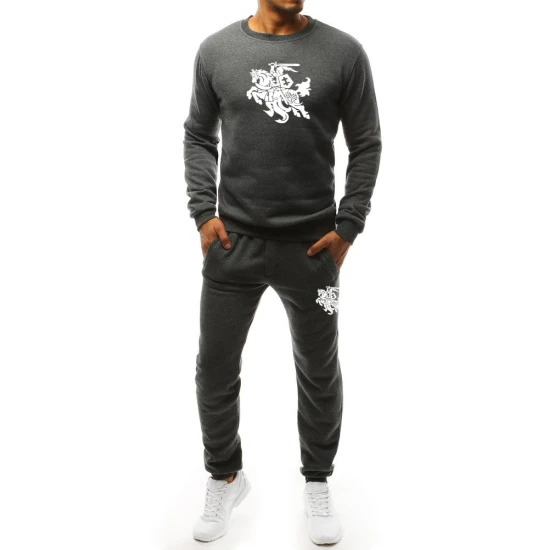 Vīriešu tumši pelēks komplekts vytis-tradicinis