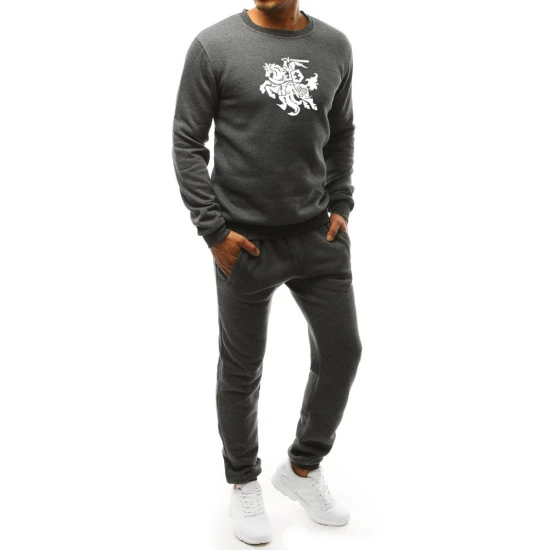 Vīriešu tumši pelēks komplekts vytis-tradicinis