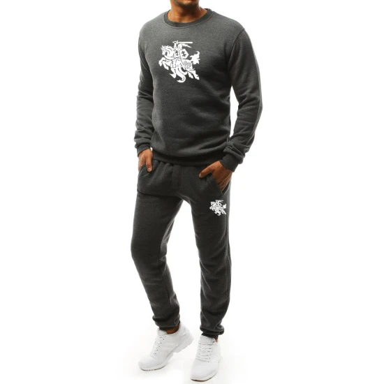 Vīriešu tumši pelēks komplekts vytis-tradicinis