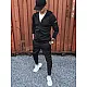 Black mens tracksuit Eran AX0620