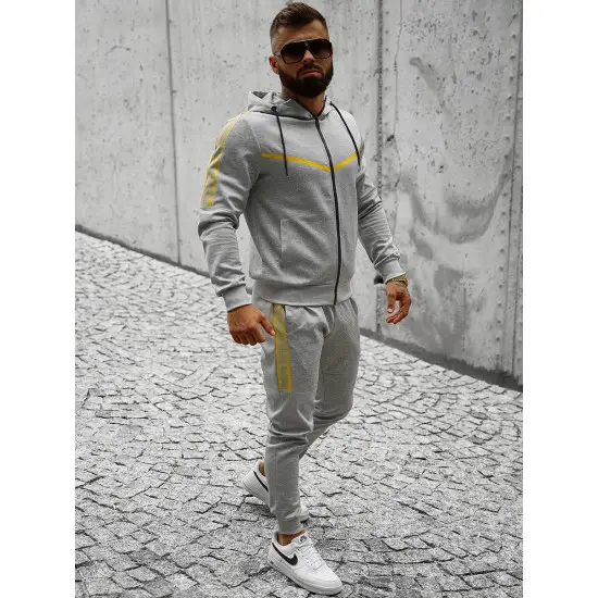 Pelēks vīriešu sporta komplekts Ronex JS/C8117