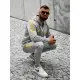 Pelēks vīriešu sporta komplekts Ronex JS/C8117