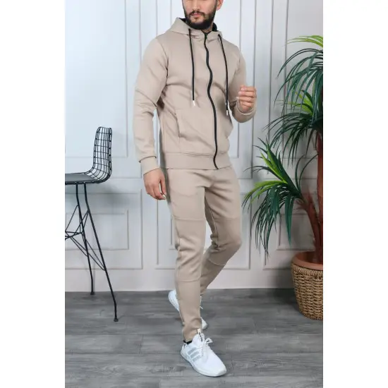Brūns vīriešu sporta uzvalks Neril PK3002 Premium