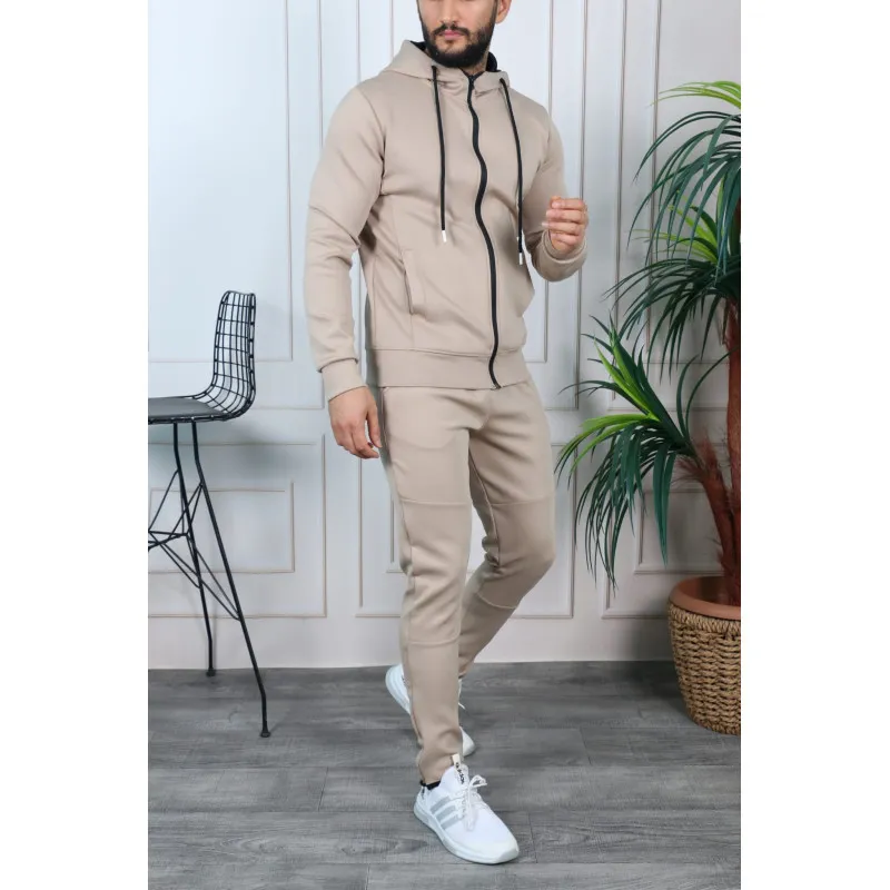 Brūns vīriešu sporta uzvalks Neril PK3002 Premium