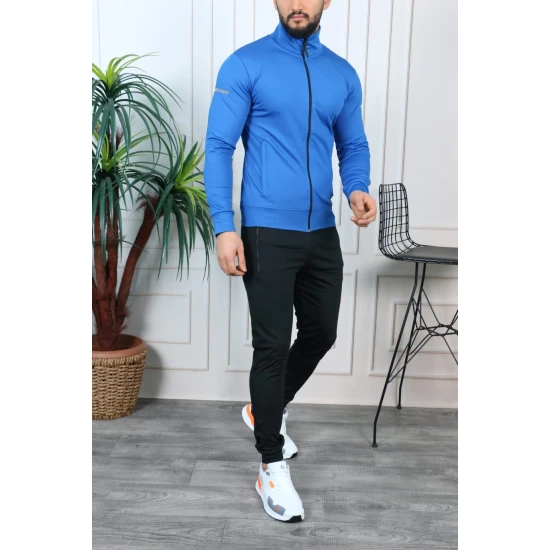 Vīriešu zils treniņtērps Lerol PK3003 Premium