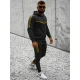 Vīriešu sporta kostīms Ronex melnā krāsā JS/C8117