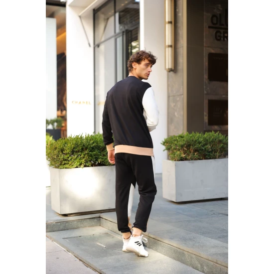 Melns/brūns daudzkrāsains vīriešu komplekts Hipos PK3026 Premium