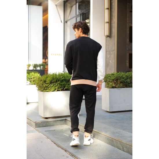 Melns/brūns daudzkrāsains vīriešu komplekts Hipos PK3026 Premium