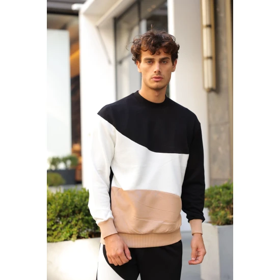 Melns/brūns daudzkrāsains vīriešu komplekts Hipos PK3026 Premium