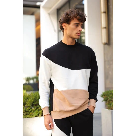 Melns/brūns daudzkrāsains vīriešu komplekts Hipos PK3026 Premium