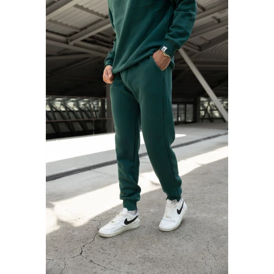 Tumši zaļš vīriešu komplekts Gerol PK3022 Premium