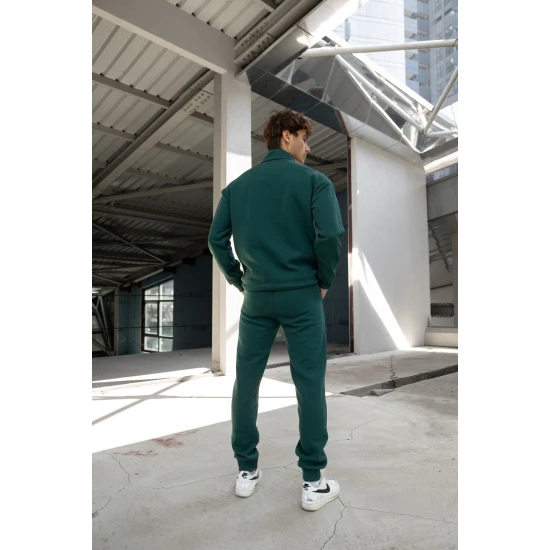 Tumši zaļš vīriešu komplekts Gerol PK3022 Premium