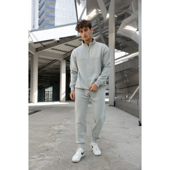 Vīriešu komplekts Gerol pelēkā krāsā PK3022 Premium