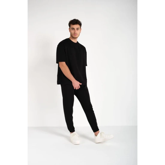 Vīriešu melns komplekts SumerTop Sporta tērpi Premium