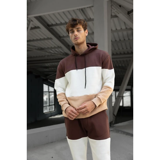 Vīriešu trīs krāsu melns treniņtērps One PK3020 Premium