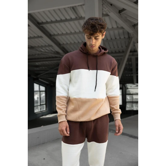 Vīriešu trīs krāsu melns treniņtērps One PK3020 Premium