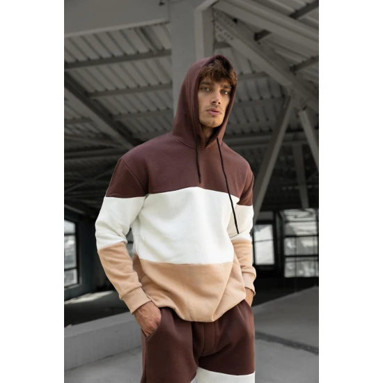 Vīriešu trīs krāsu melns treniņtērps One PK3020 Premium