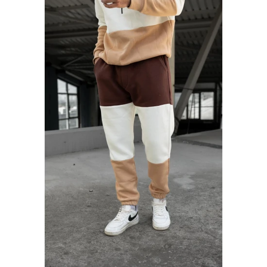 Vīriešu trīs krāsu melns treniņtērps One PK3020 Premium