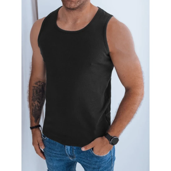 T-krekls bez piedurknēm melns Korel RX5338