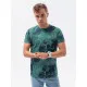 Green men's T-shirt Komel