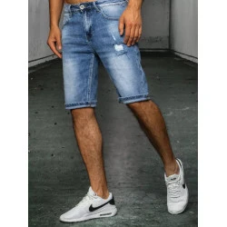 Zilas džinsa vīriešu bikses Temo