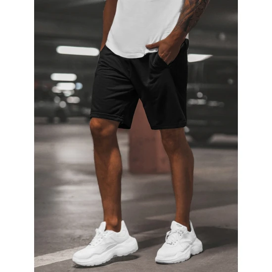Melni vīriešu sporta šorti Saravi JS/8K100/3Z