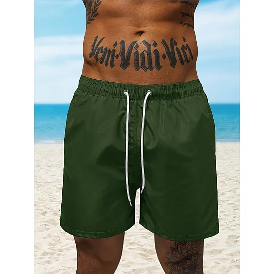Peldēšanas šorti haki krāsas Vici JS/XL019/7